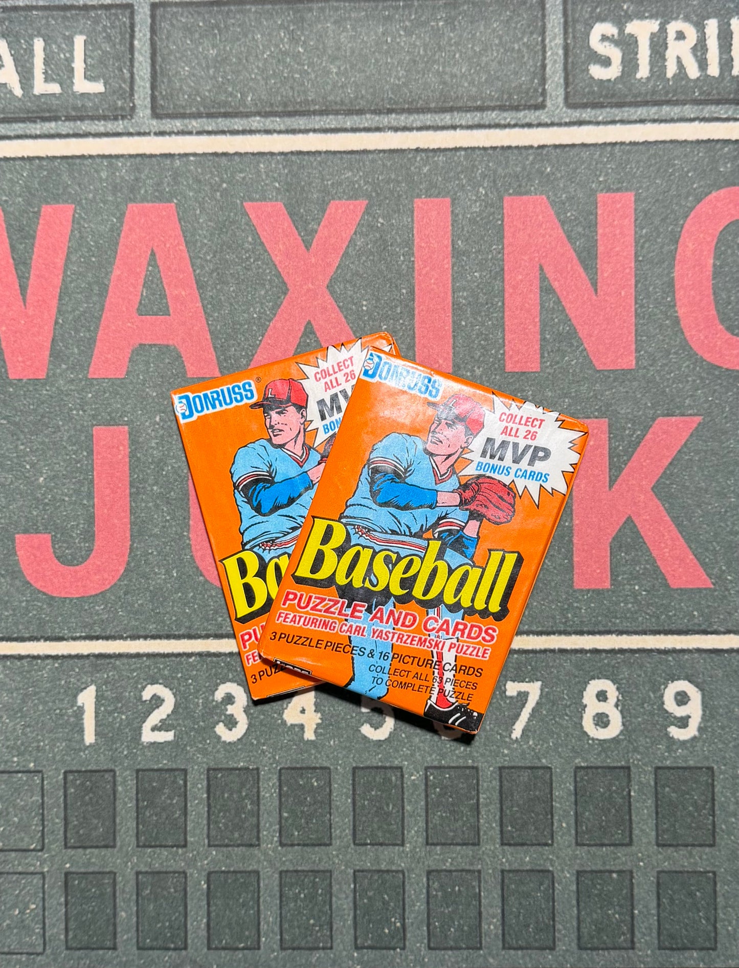 (2)1990 Donruss Baseball Wax Packs
