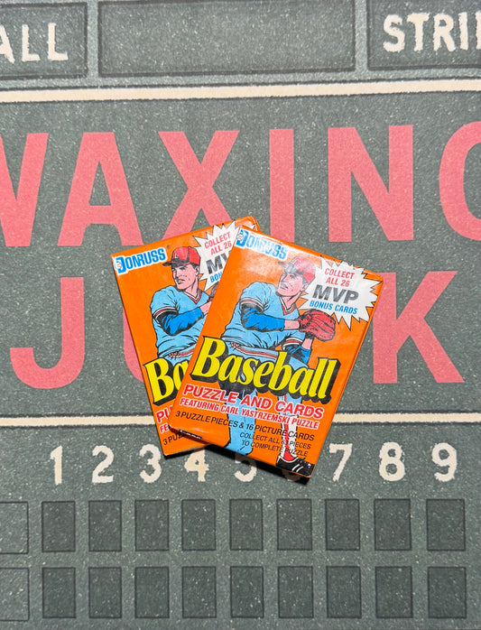 (2)1990 Donruss Baseball Wax Packs